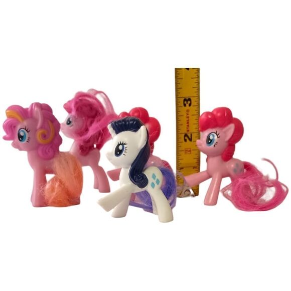 5 My Little Pony Mcdonalds Happy Meal Toy Set MLP Pinkie Pie Rarity Cutie Crew. - Picture 3 of 16